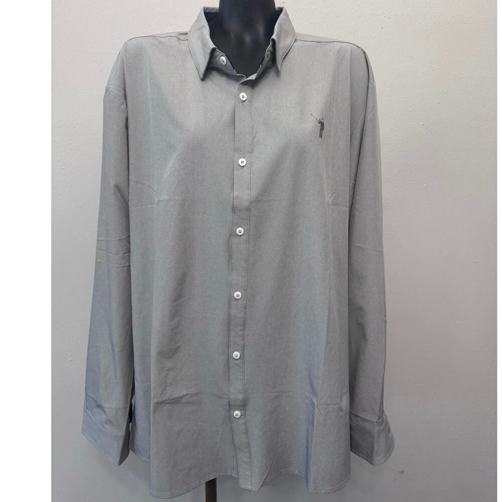 William Murray Men’s XXL Vented Golf Performance ButtonDown Shirt‎ L/S The Chive